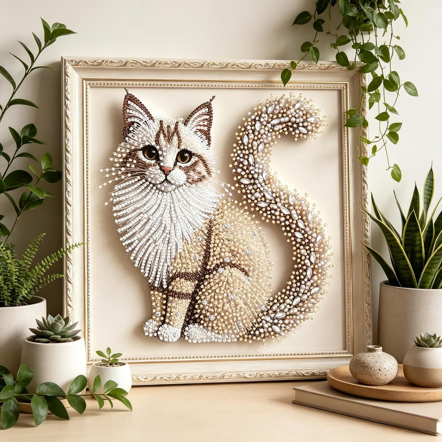 Special-Shaped Cat Diamond Painting Kit